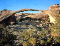 Der grte natrliche Steinbogen der Welt: Der Landscape Arch